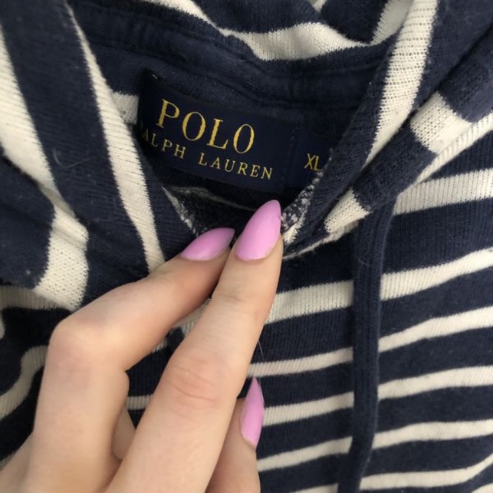 Men’s Polo Ralph Lauren Striped Pullover Hoodie
